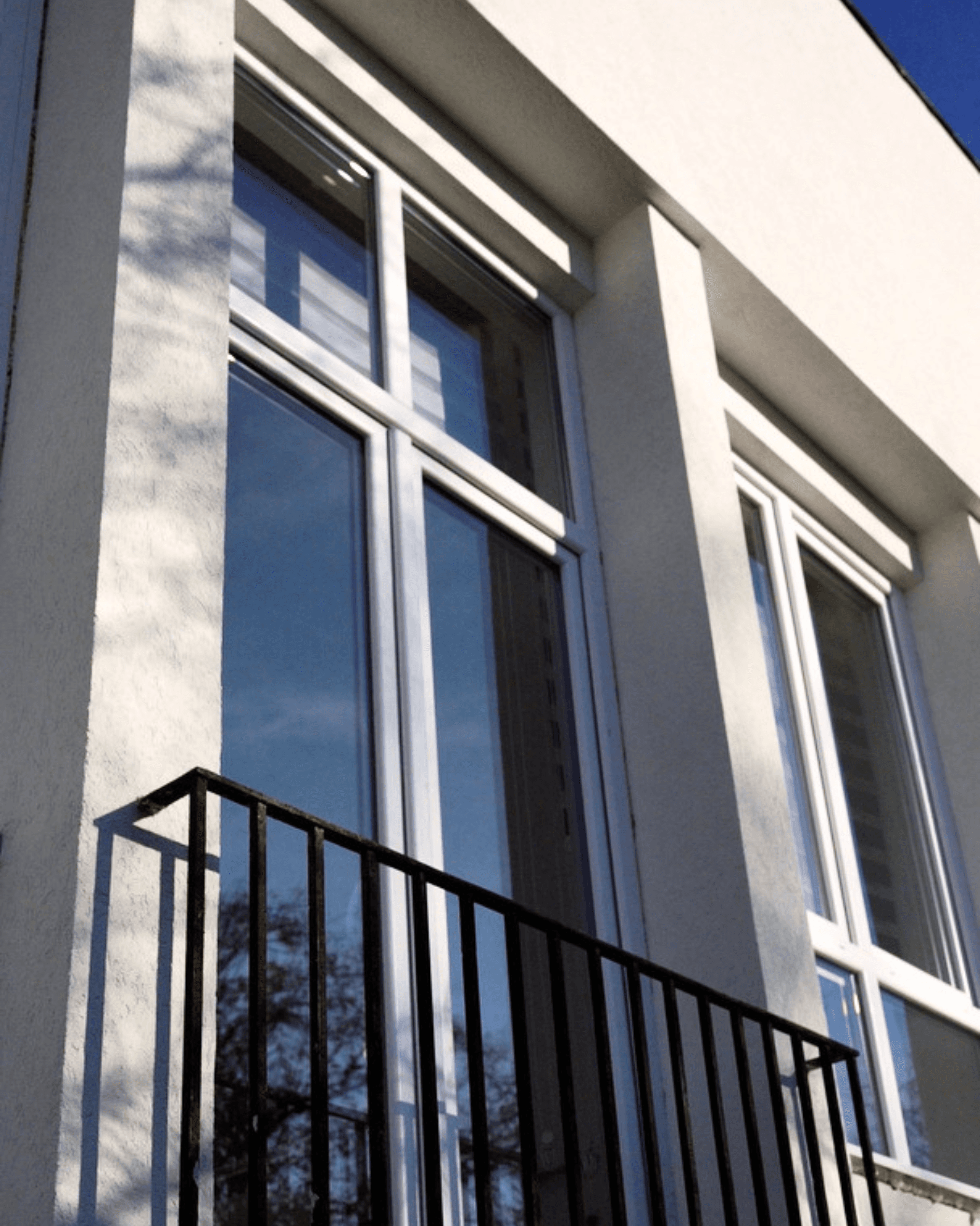 Detalj nove stolarije i fasade