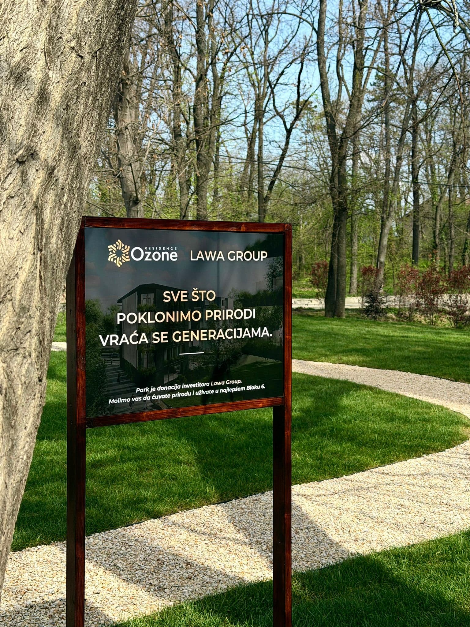 Novi park za Ozone Residence zajednicu